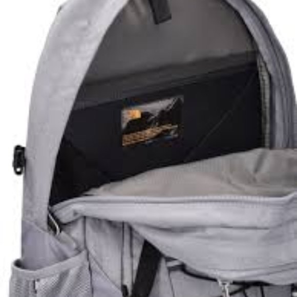 NWT High Sierra Backpack Waterproof School Hike Laptop Books Travel Silver Gray - Picture 5 of 11